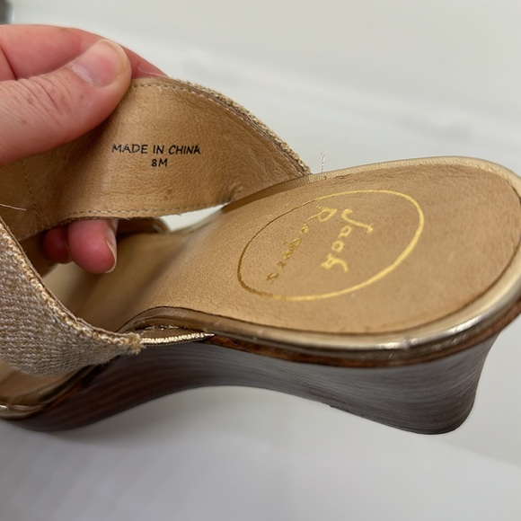 Jack Rogers Nora Wedge gold sandal - Picture 5 of 5